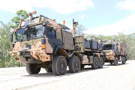 Military protected mobility vehicle convoy